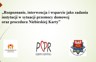 Przejdź do wpisu W dniu 23.04.2026r. w Kinie Sokół w Dąbrowie Tarnowskiej odbyła się konferencja poświęcona problemowi przemocy w rodzinie. Wydarzenie, zorganizowane z inicjatywy Powiatowego Centrum Pomocy Rodzinie, Poradni Psychologiczno-Pedagogicznej oraz Komendy Powiatowej Policji w Dąbrowie Tarnowskiej.